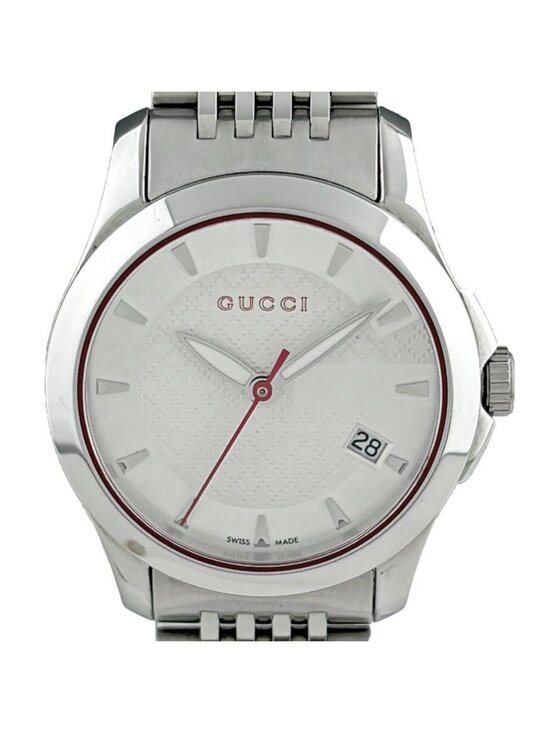 Gucci Timeless 126.5 Watch SS Quartz White main image 4